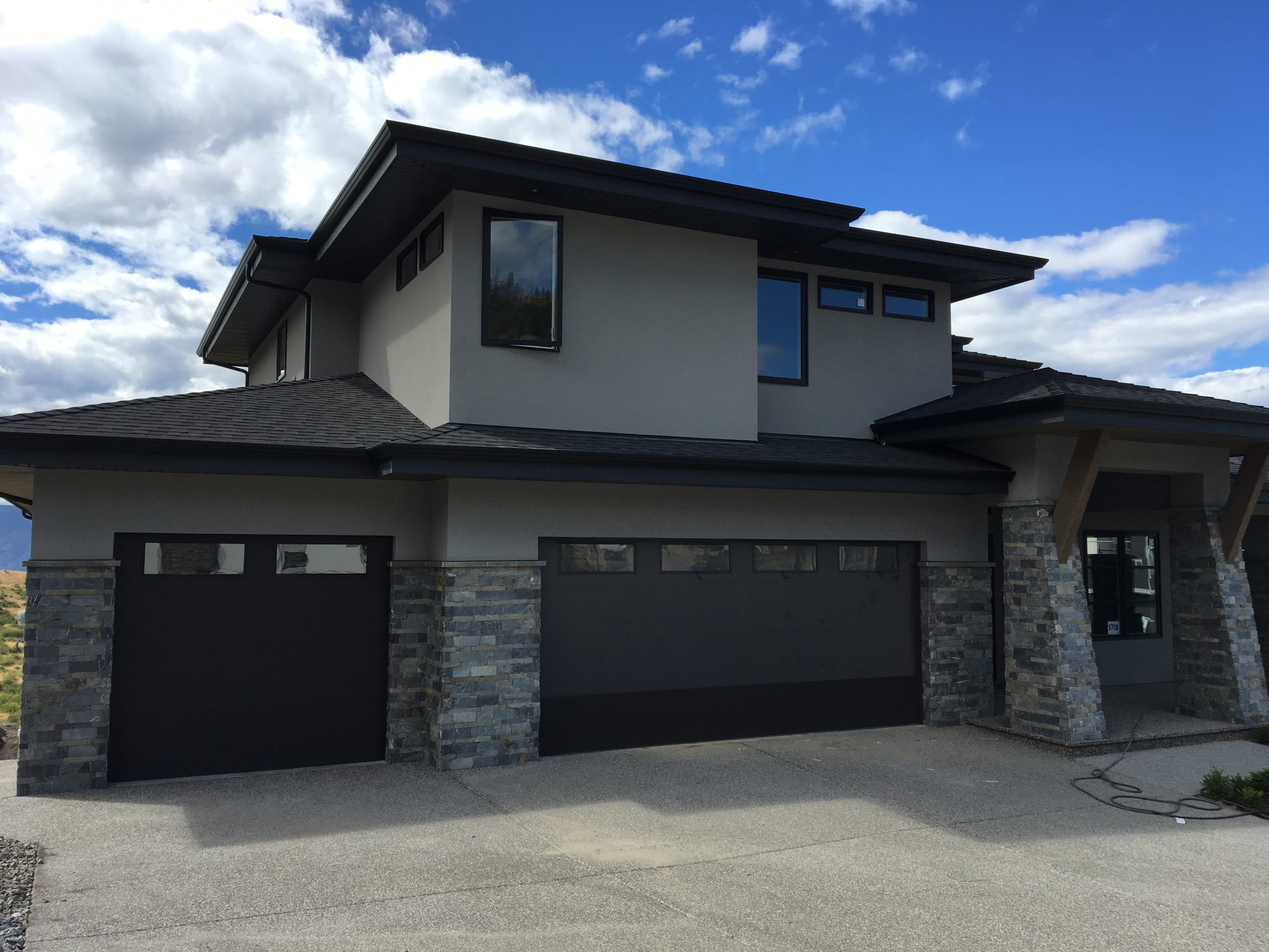 Exterior of a residential house
